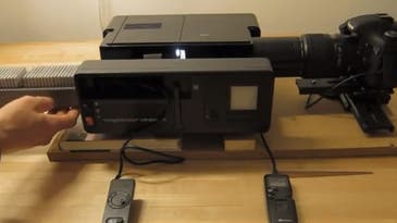 A DIY Rig for Scanning Hundreds of Slides In a Hurry