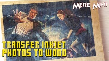 A Clever Hack For Printing Photos Onto Wood From an Inkjet Printer